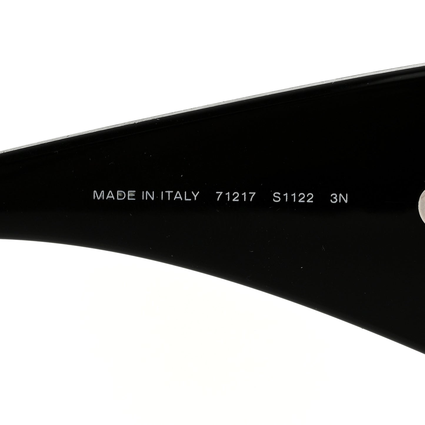 Acetate Shield Runway 71217 Sunglasses Black