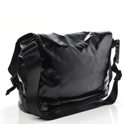 Chanel Coated Canvas Sport Messenger Black 2 of 7