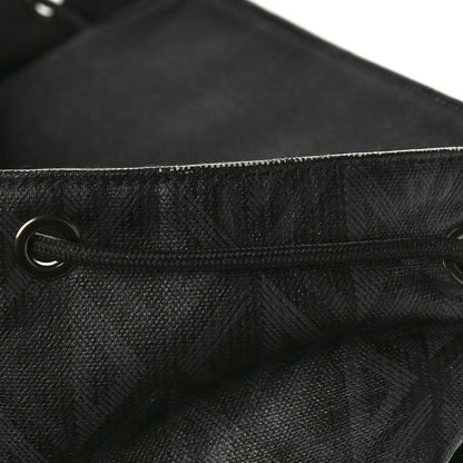 Christian Dior Canvas CD Diamond Hit The Road Backpack Black 10 of 15