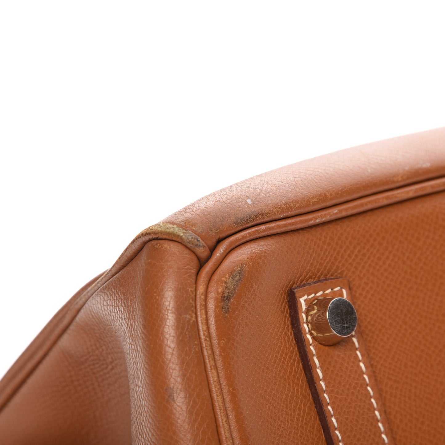 Epsom Birkin 35 Gold