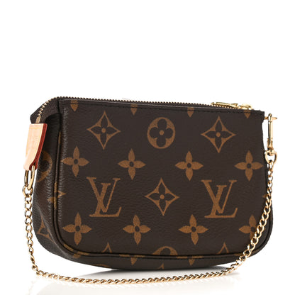 Louis Vuitton Monogram Mini Pochette Accessories 3 of 11