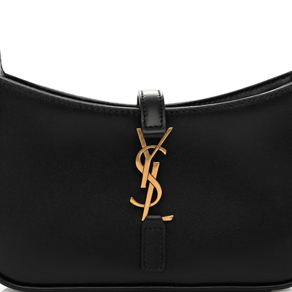 Saint Laurent Smooth Calfskin Le 5 A 7 Mini Hobo Black 7 of 9
