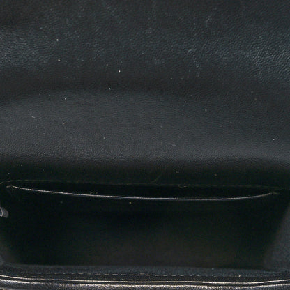 Miu Miu Nappa Matelasse Mini Crossbody Black 6 of 8