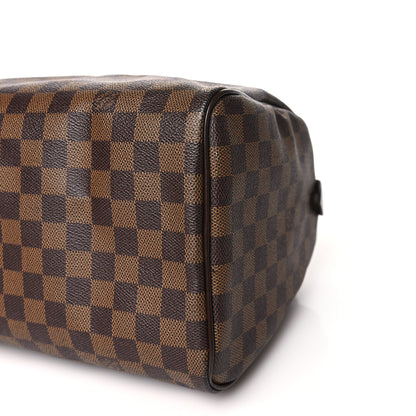 Louis Vuitton Damier Ebene Speedy 30 7 of 8