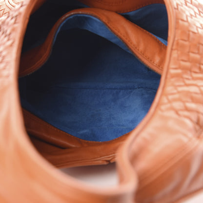 Bottega Veneta Nappa Intrecciato Ball Hobo Orange 5 of 12