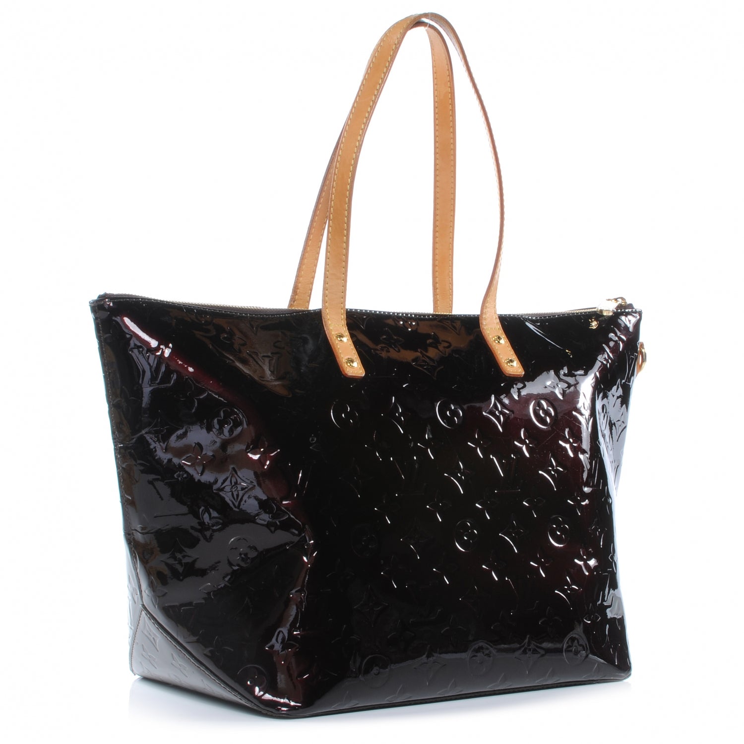 Louis Vuitton Vernis Bellevue GM Amarante 3 of 8