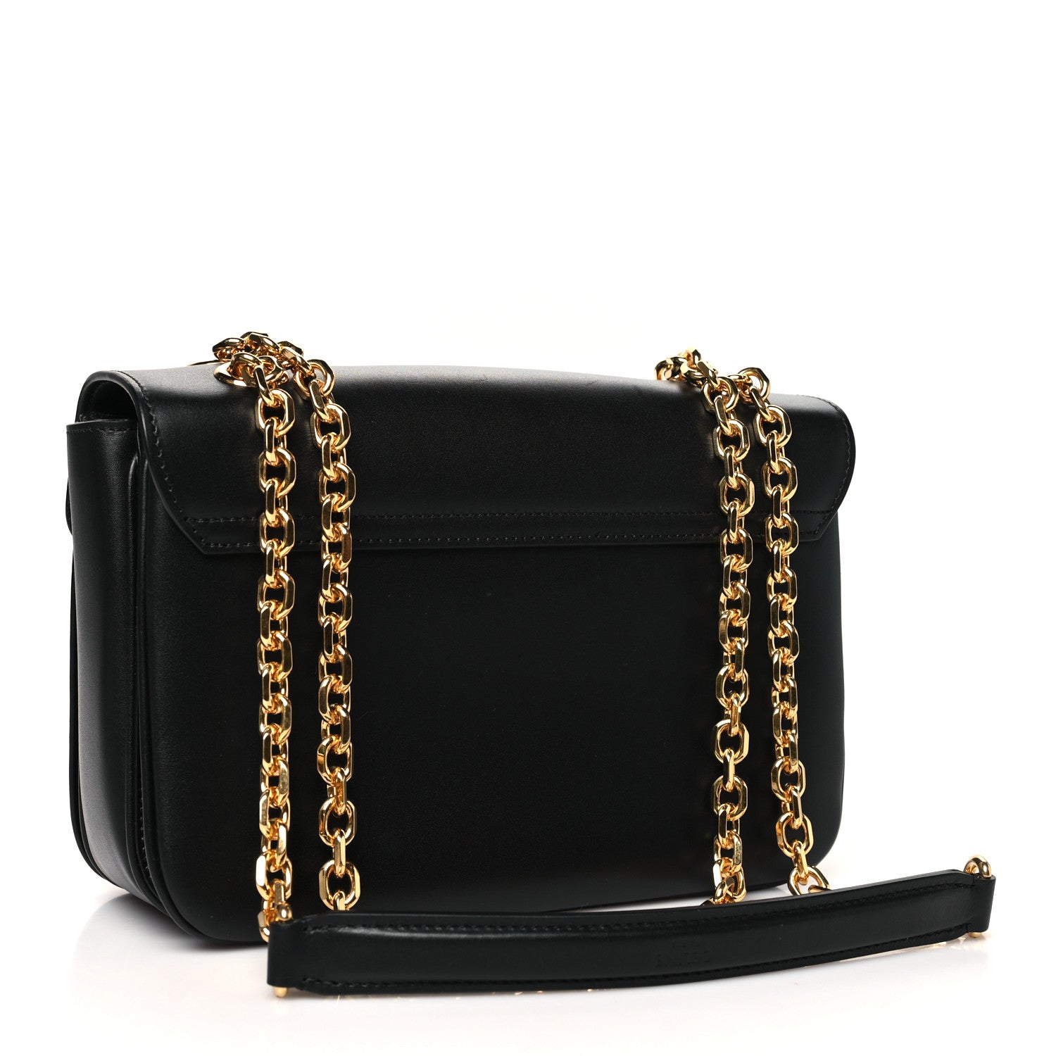 Celine Shiny Calfskin Medium C Bag Black 3 of 10