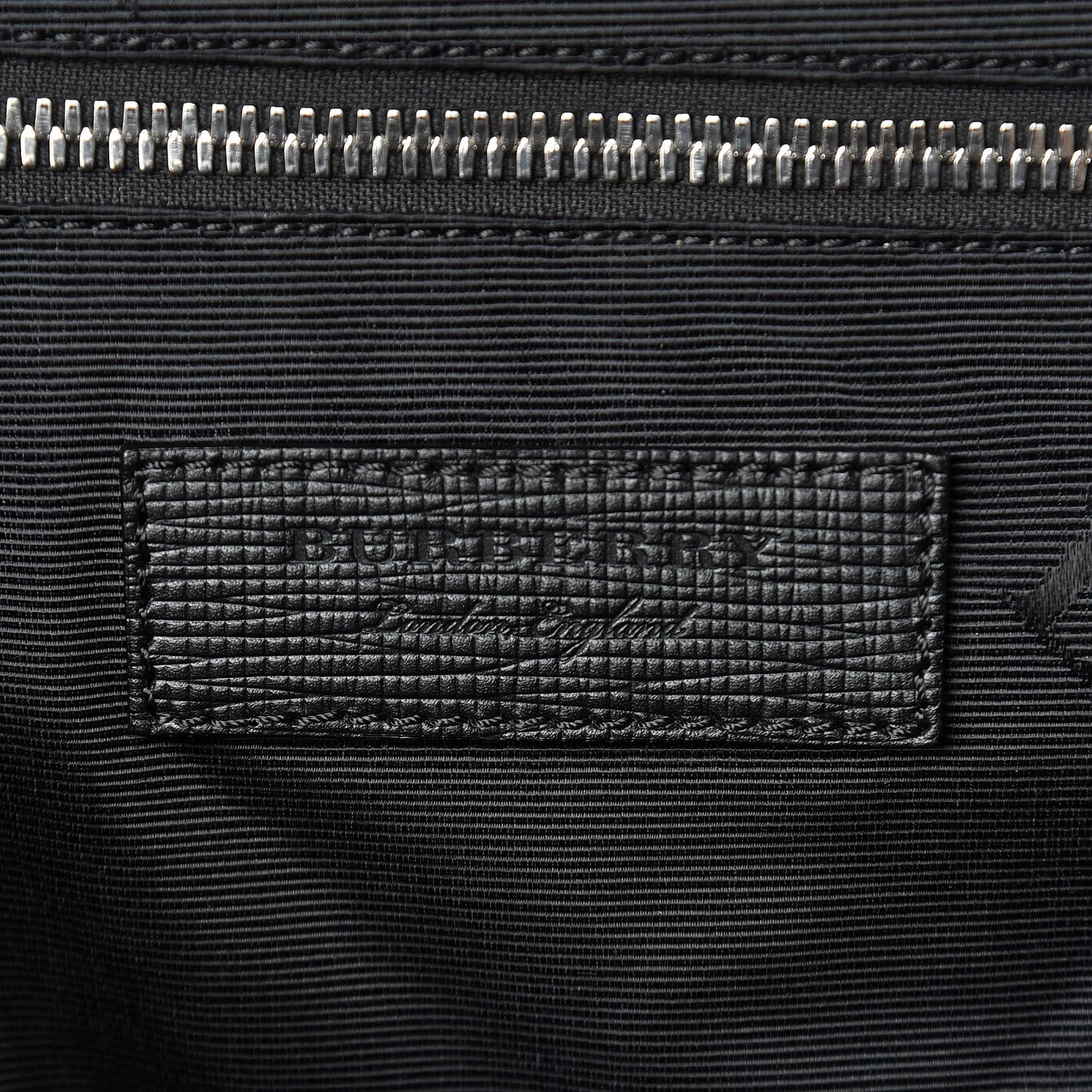 Burberry Nylon Check Print Abbeydale Simple Backpack Dark Forest Green 6 of 9