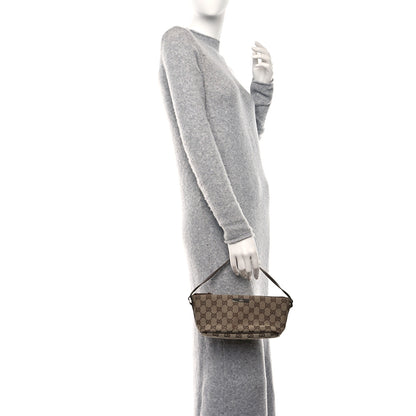 Gucci Monogram Boat Pochette Brown 3 of 9