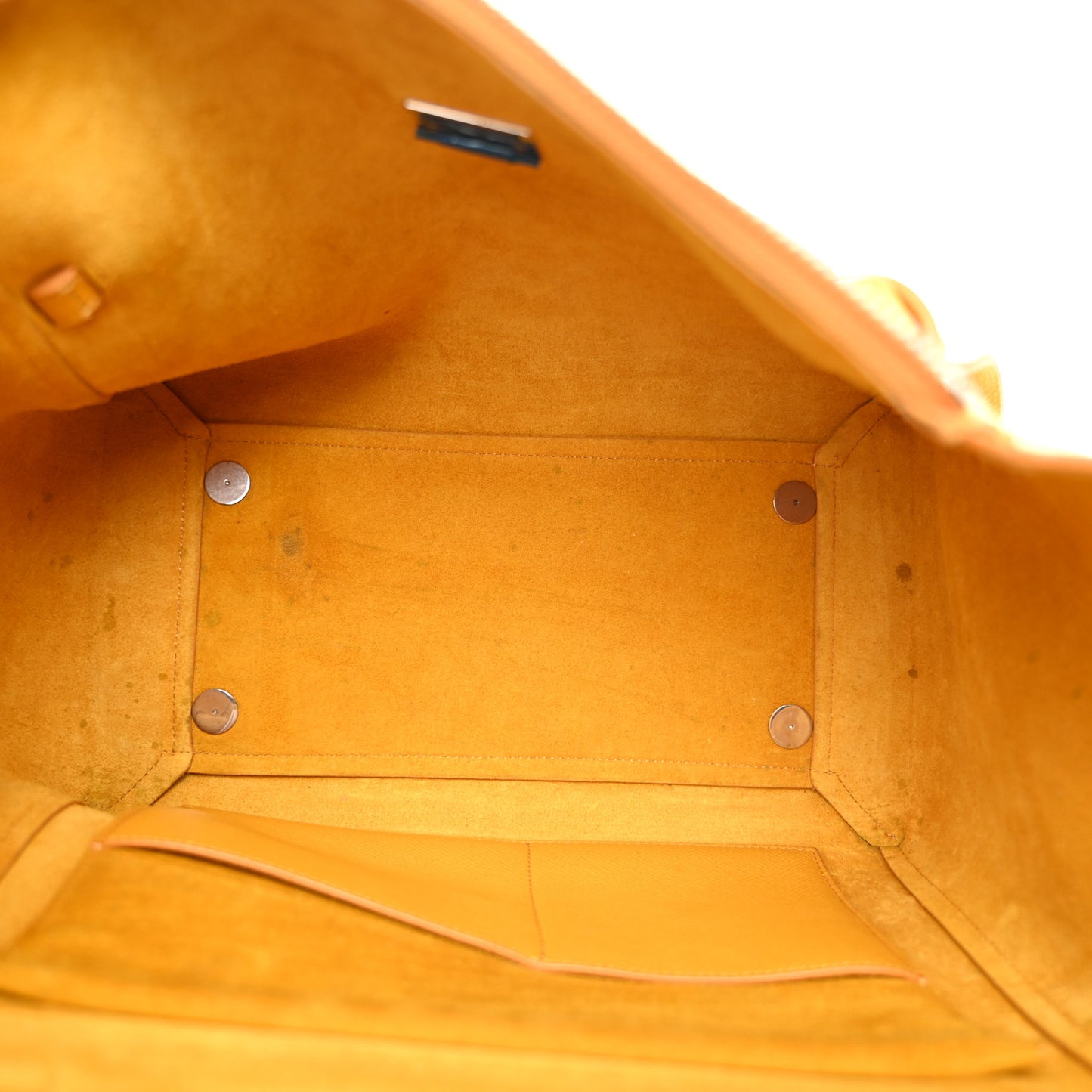 Grained Calfskin Mini Belt Bag Amber
