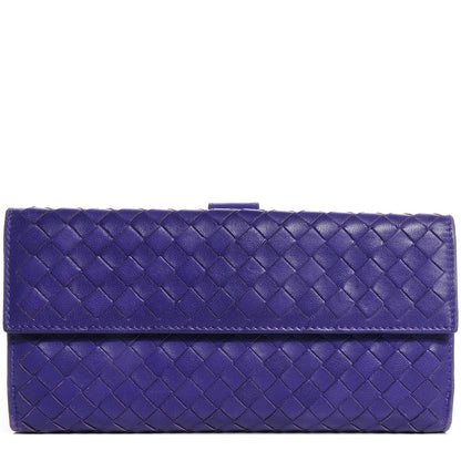 Bottega Veneta Nappa Intrecciato Continental Wallet Anemone 1 of 9
