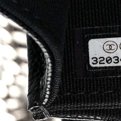 Chanel Caviar Quilted Pick Me Up Clutch With Chain Black 8 of 14