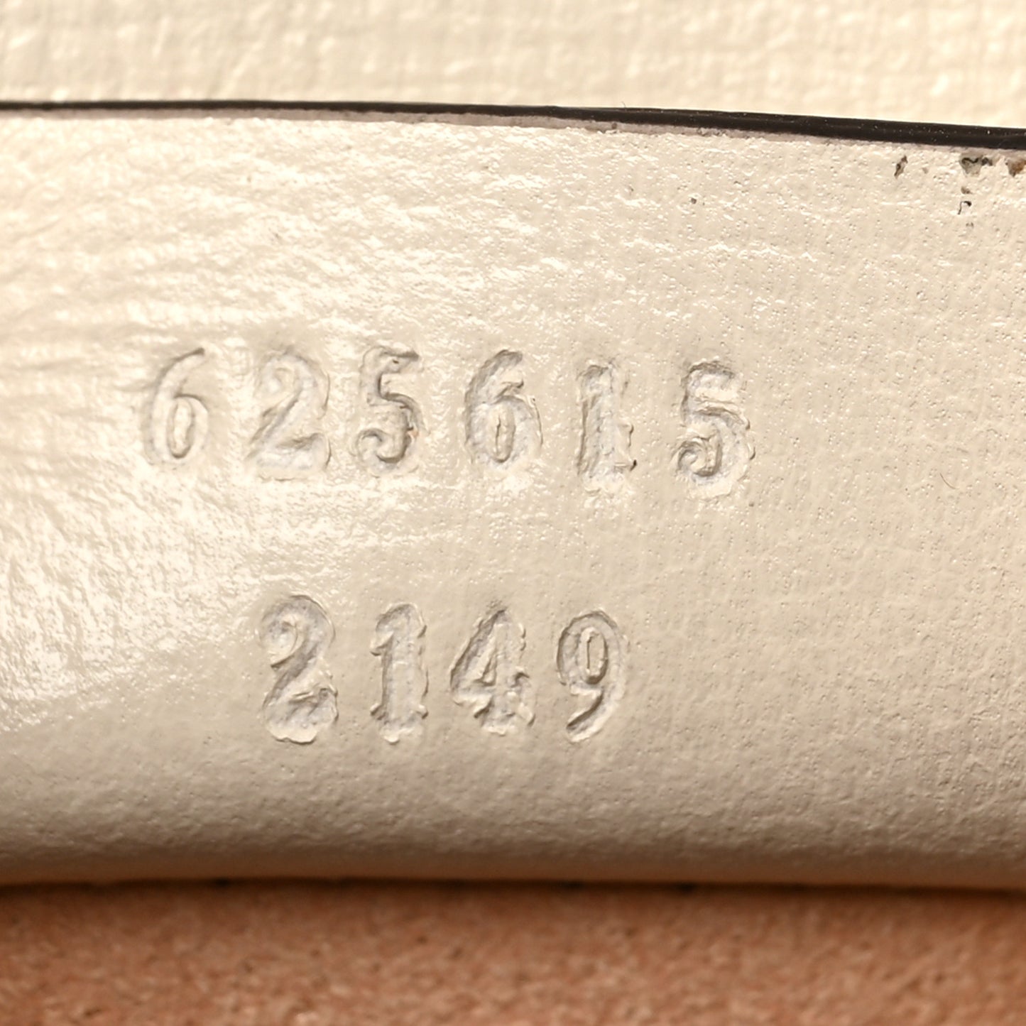 GG Supreme Monogram Azalea Calfskin Mini Horsebit 1955 Crossbody Bag Beige Ebony Mystic White
