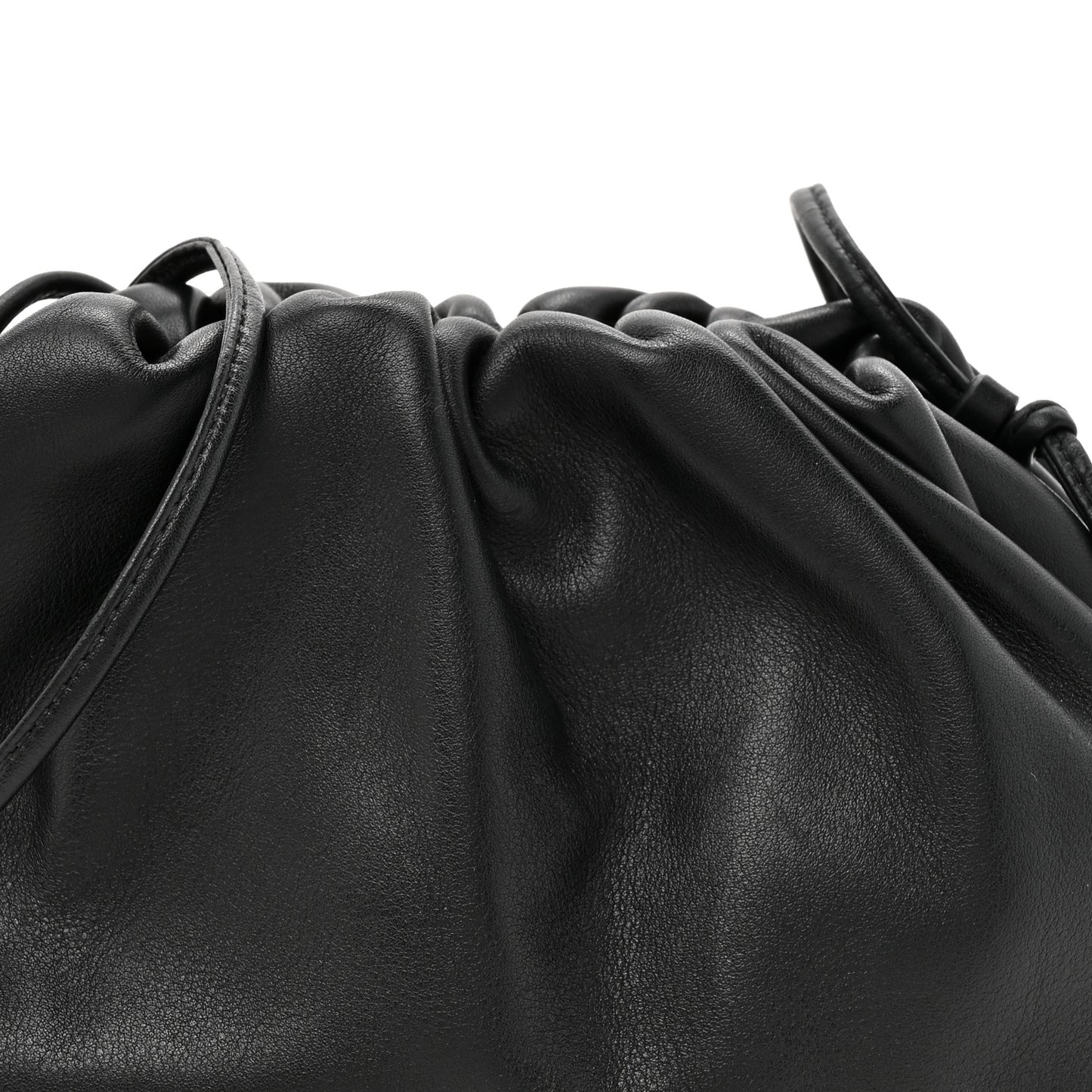Butter Calfskin The Mini Pouch Black