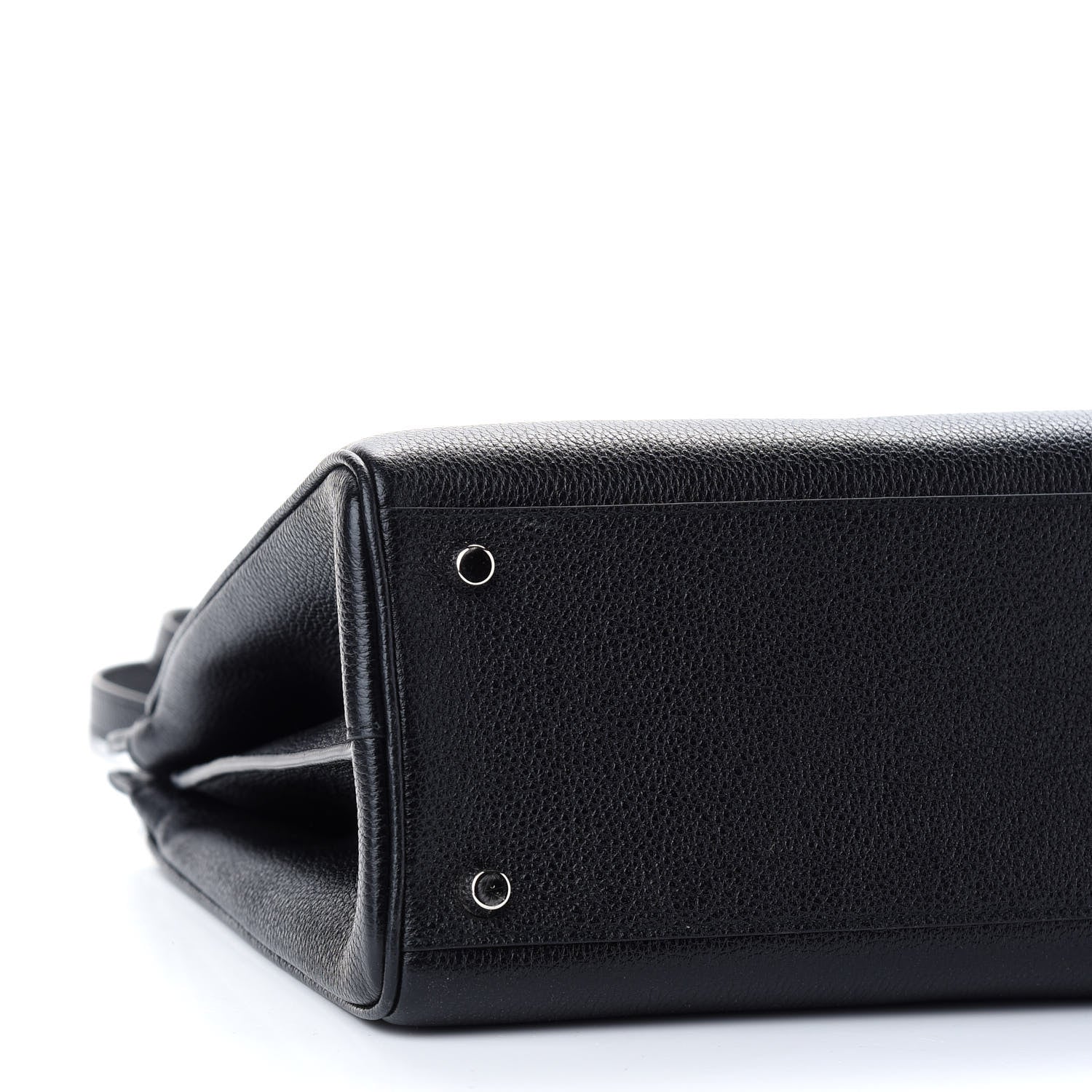 Gucci Grainy Calfskin Medium Zumi Top Handle Bag Black 7 of 8