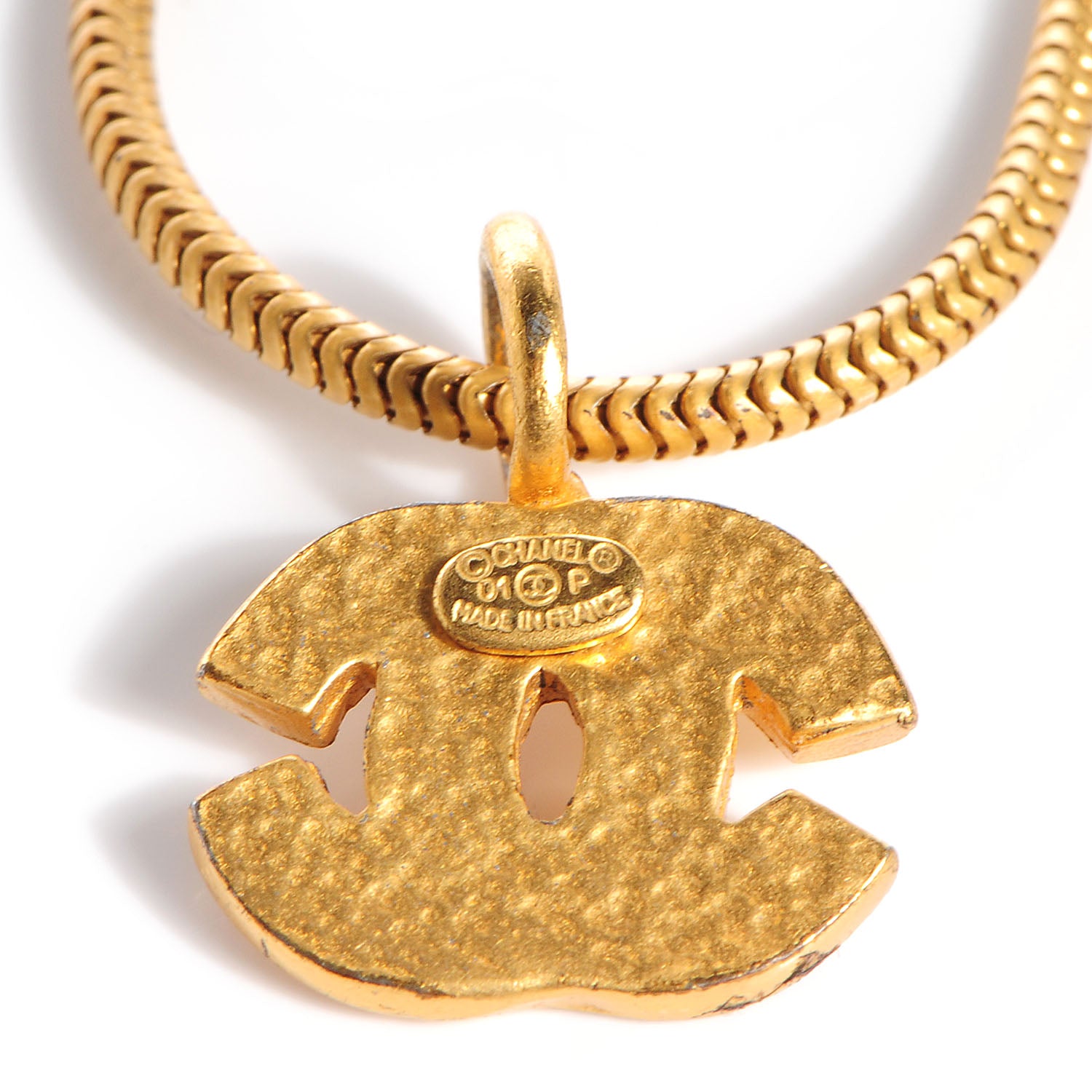 Chanel CC Charm Bracelet Gold 4 of 4