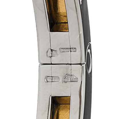 Bulgari 18K Yellow Gold Stainless Steel B.Zero1 Bangle Bracelet 4 of 4