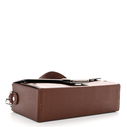 Fendi Vitello King FF Lines Embossed Baguette Soft Trunk Ghianda 4 of 9