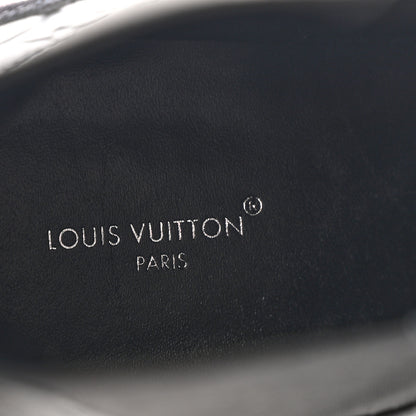 Louis Vuitton LOUIS VUITTON Suede Laureate Platform Chelsea Boot 37.5 Black 7 of 11