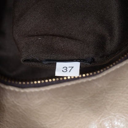 Miu Miu Vitello Lux Medium Bow Bag Pomice 8 of 10