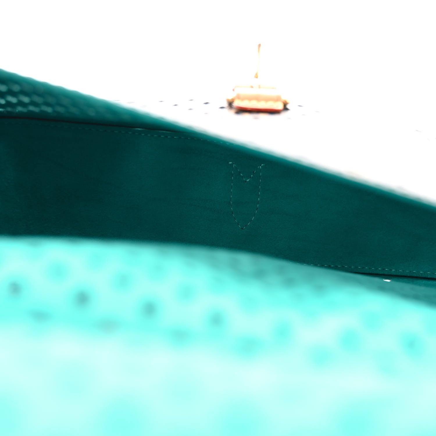 Louis Vuitton Monogram SC Flore Saumur Teal 6 of 10