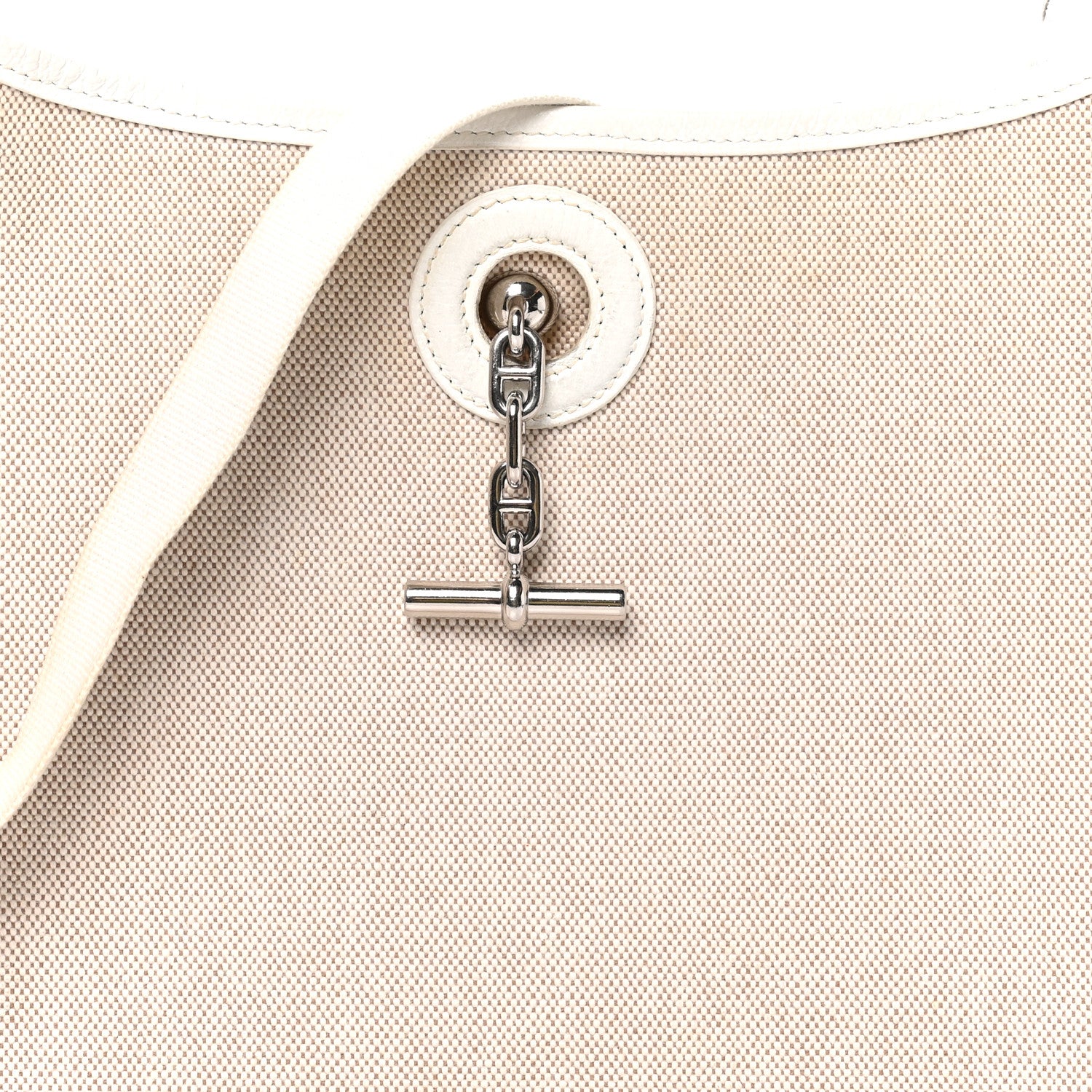 Hermes Toile H Ardennes Vespa PM White 8 of 11