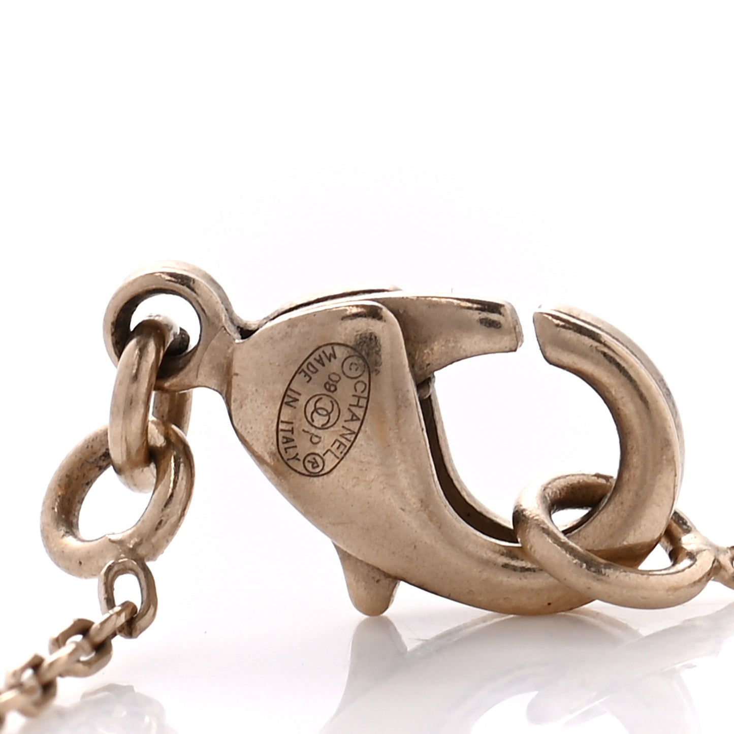 CC Charm Bracelet Gold
