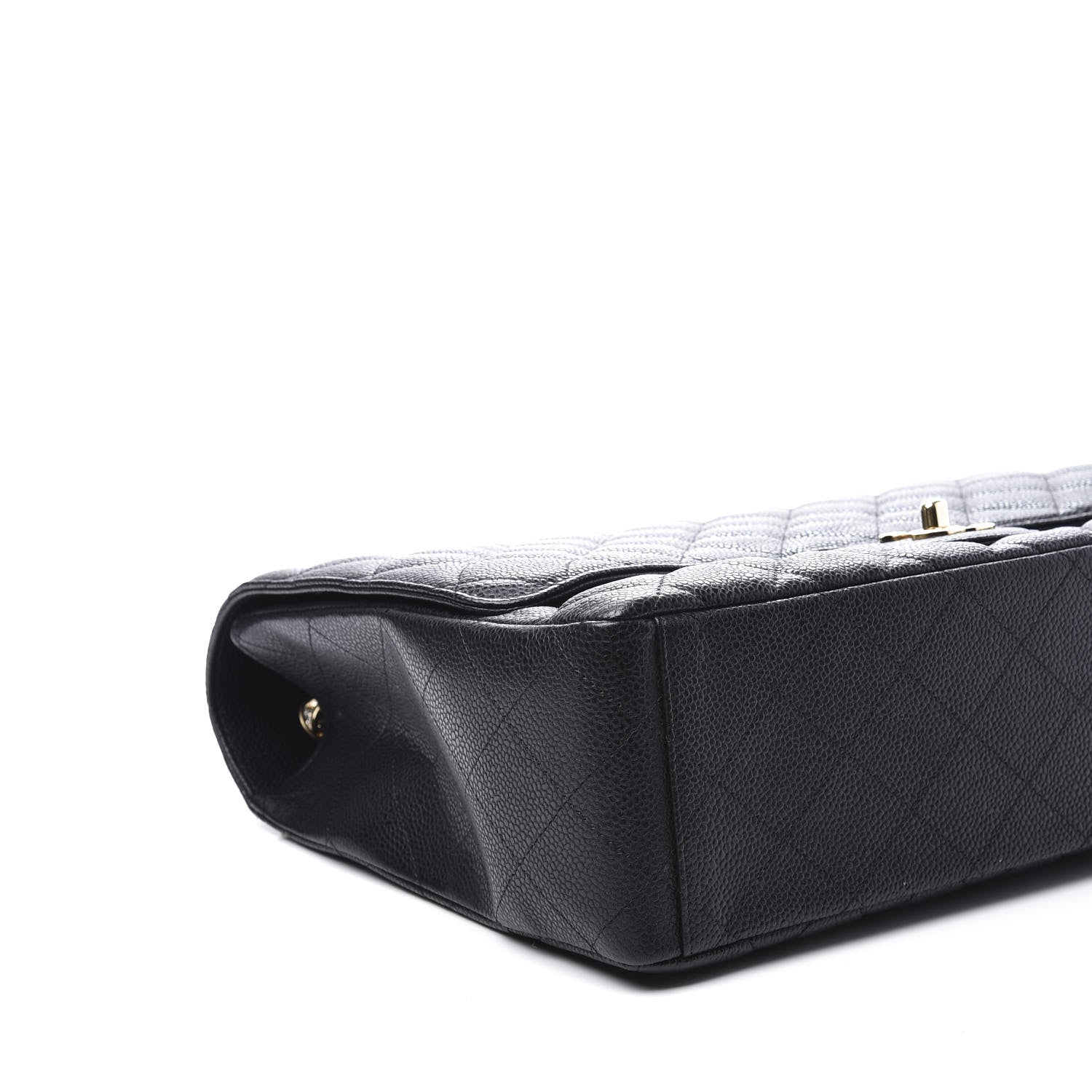 Chanel Caviar Quilted Maxi Single Flap Black 7 of 10