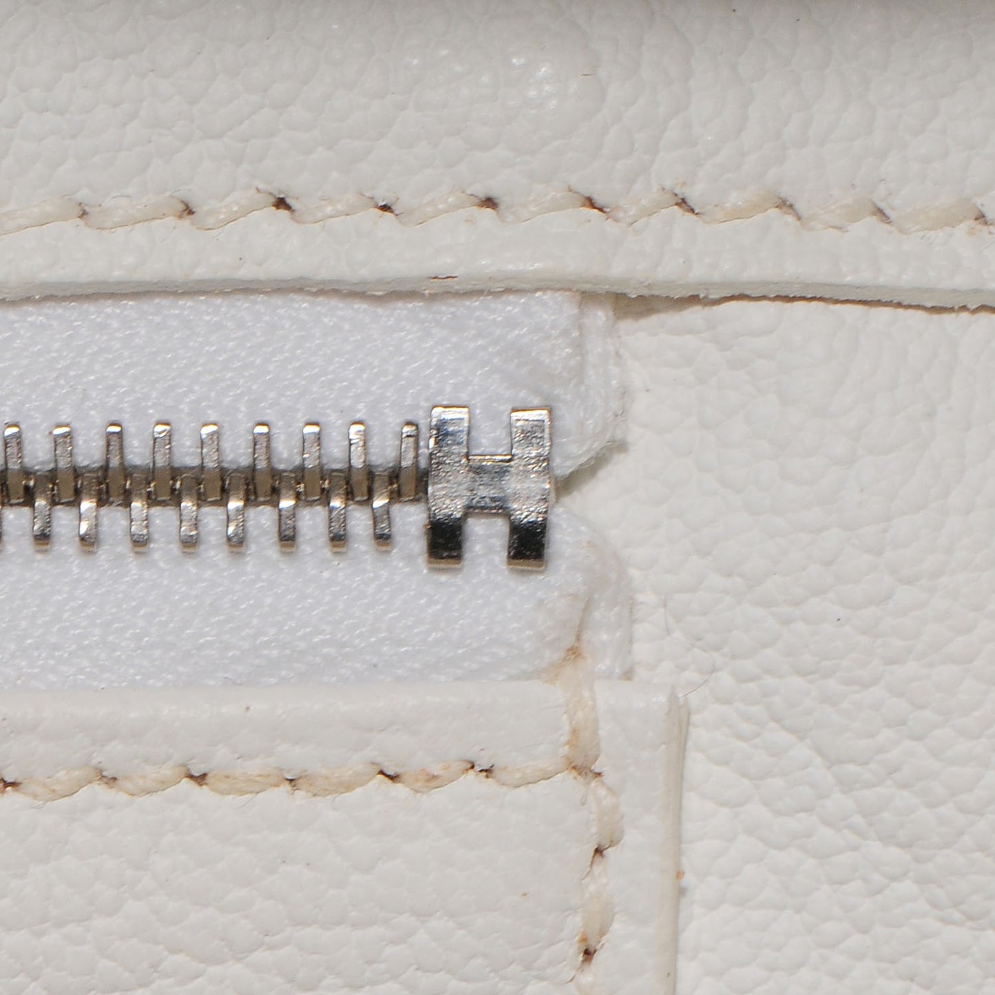 Taurillon Clemence Birkin 30 White