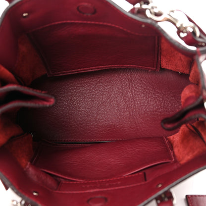 Balenciaga Veau Papier Mini A4 Zip Around Tote Rouge Aubergine 5 of 15
