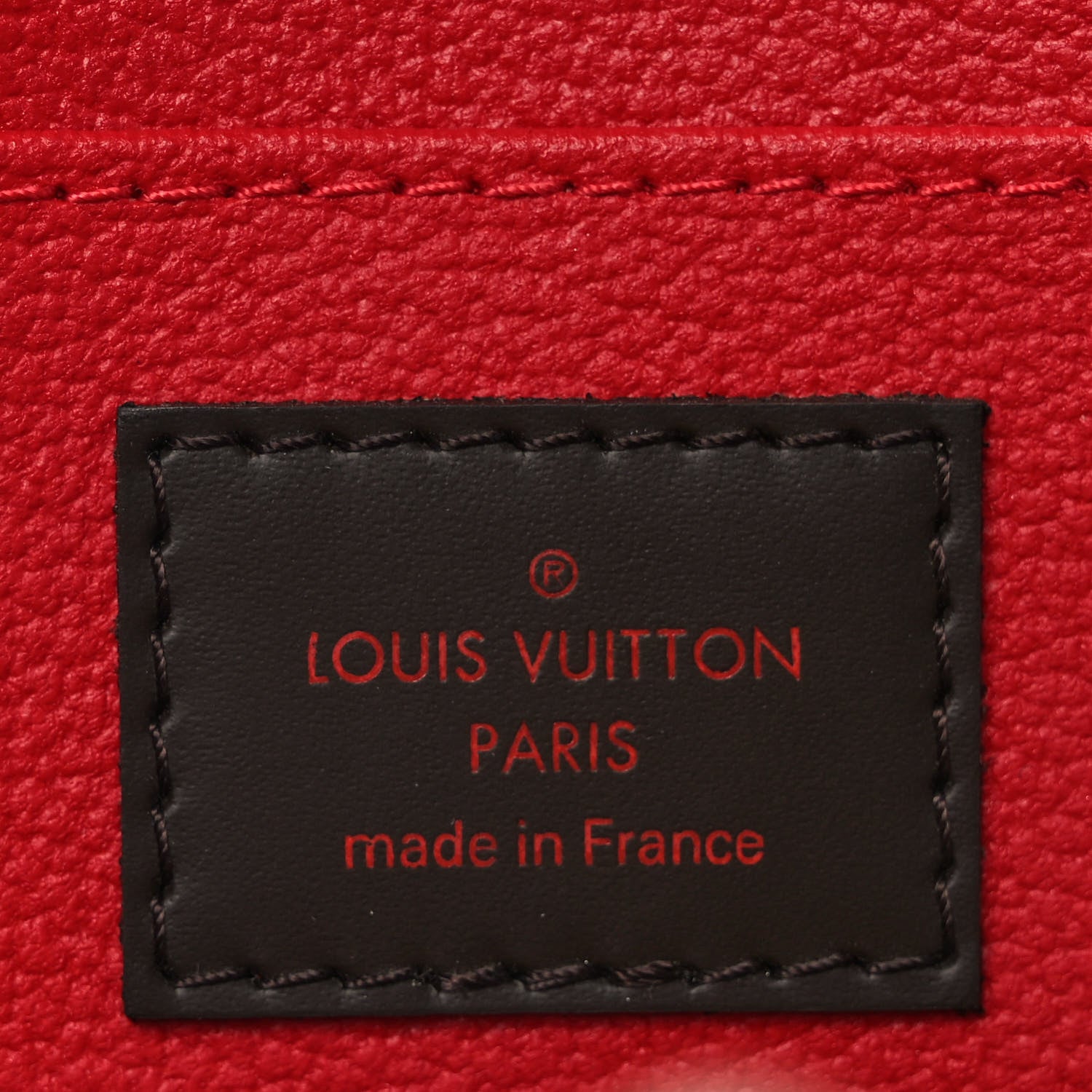 Louis Vuitton Damier Ebene Cosmetic Pouch 6 of 6