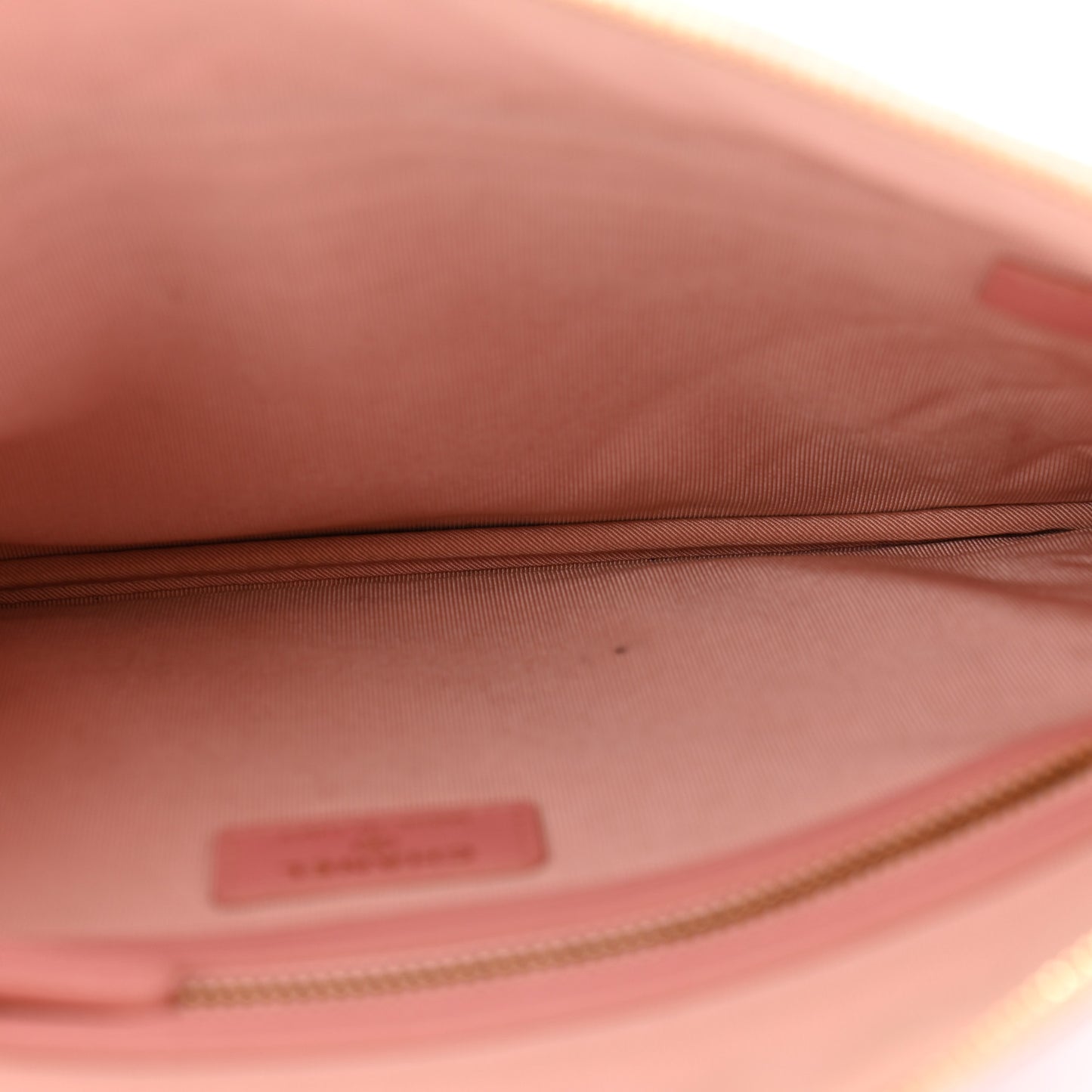 Iridescent Caviar Medium Night by the C Pouch Clutch Rose Pink