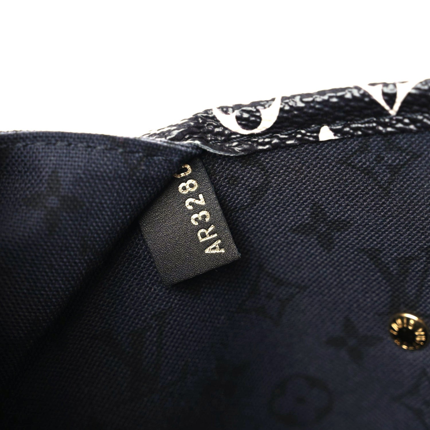 Louis Vuitton Monogram Giant Crafty Neverfull MM Creme Rouge Black 14 of 14