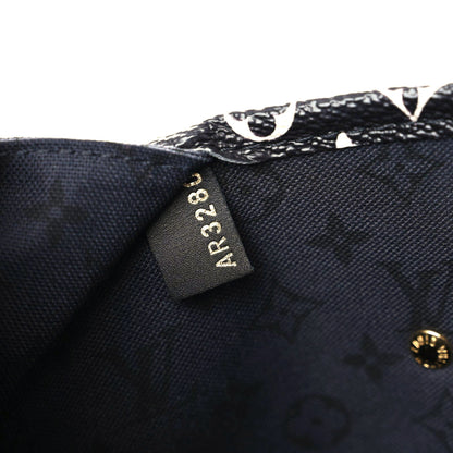 Louis Vuitton Monogram Giant Crafty Neverfull MM Creme Rouge Black 14 of 14