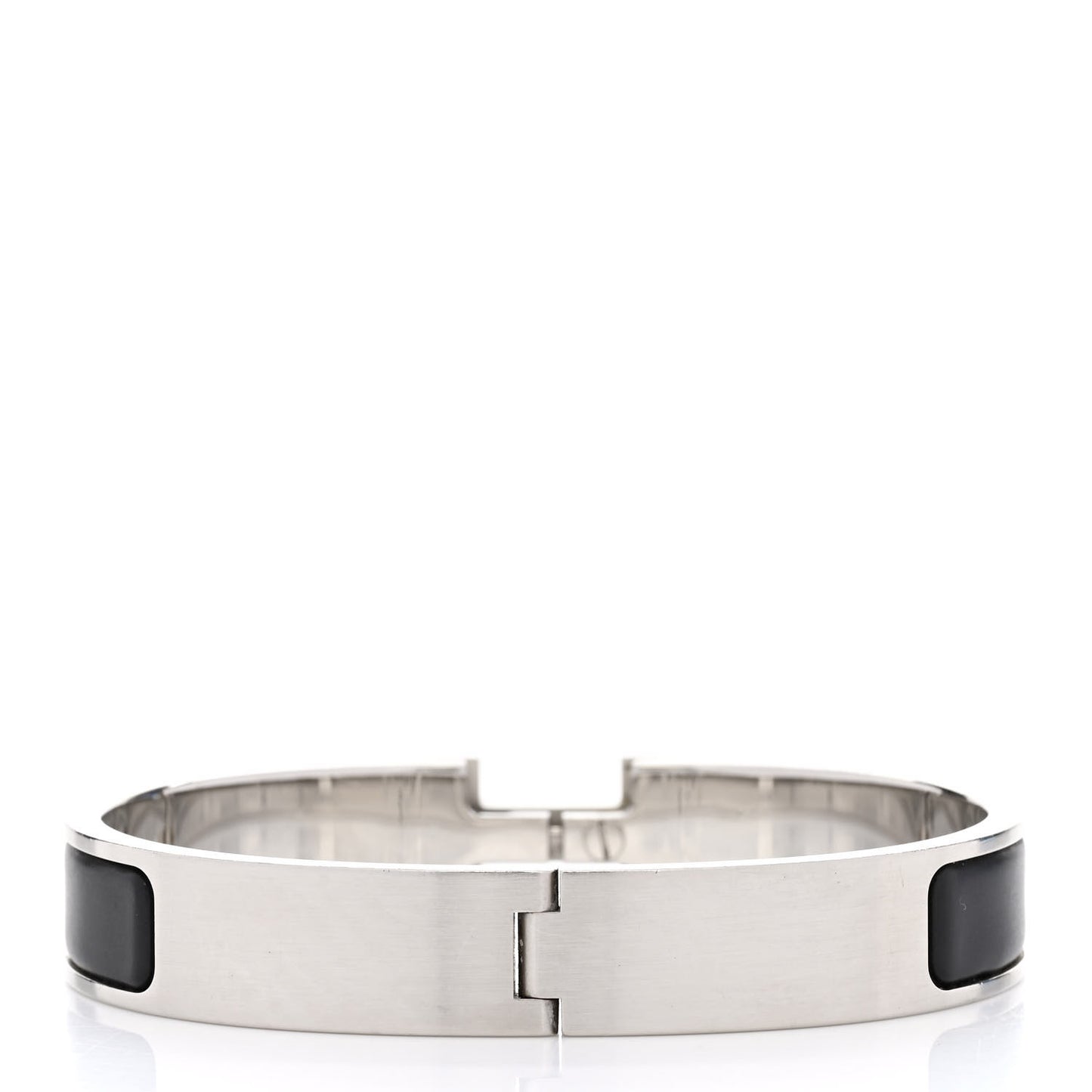 Matte Enamel Narrow Clic Clac HH Bracelet T5 Black