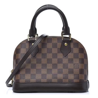 Louis Vuitton Damier Ebene Alma BB 1 of 9