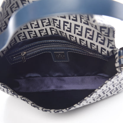 Fendi Zucchino Mini Mama Baguette Navy 5 of 10