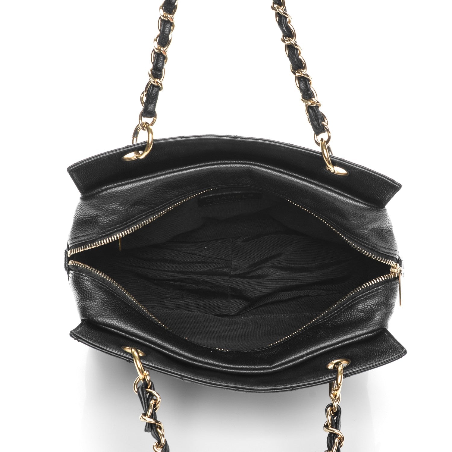 Chanel Caviar Quilted Petit Timeless Tote PTT Black 5 of 7