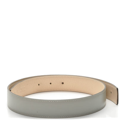 Hermes Box Togo 32mm Belt Strap 70 Gris Pale Parchemin 2 of 5