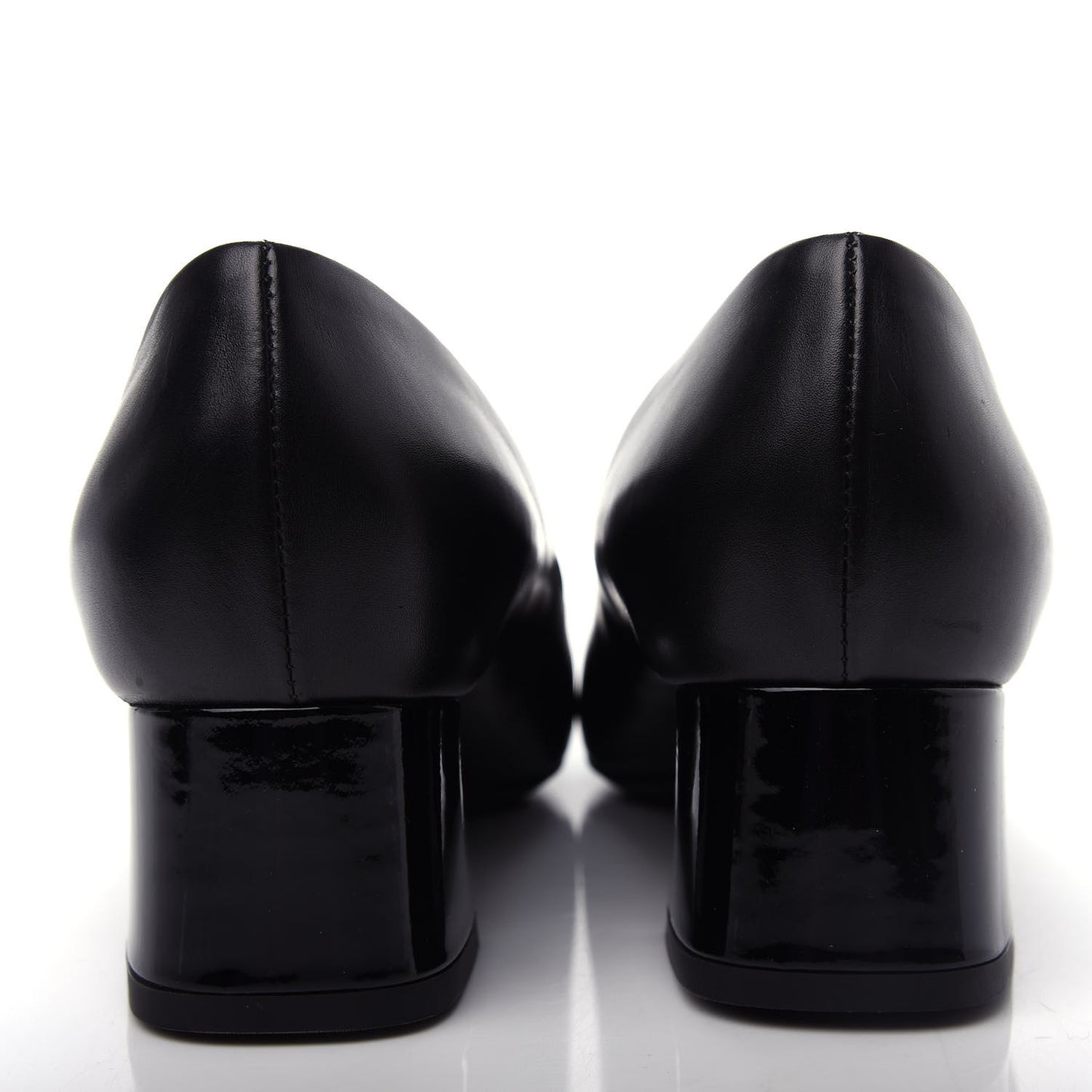 Calfskin Madeleine Pumps 36 Black
