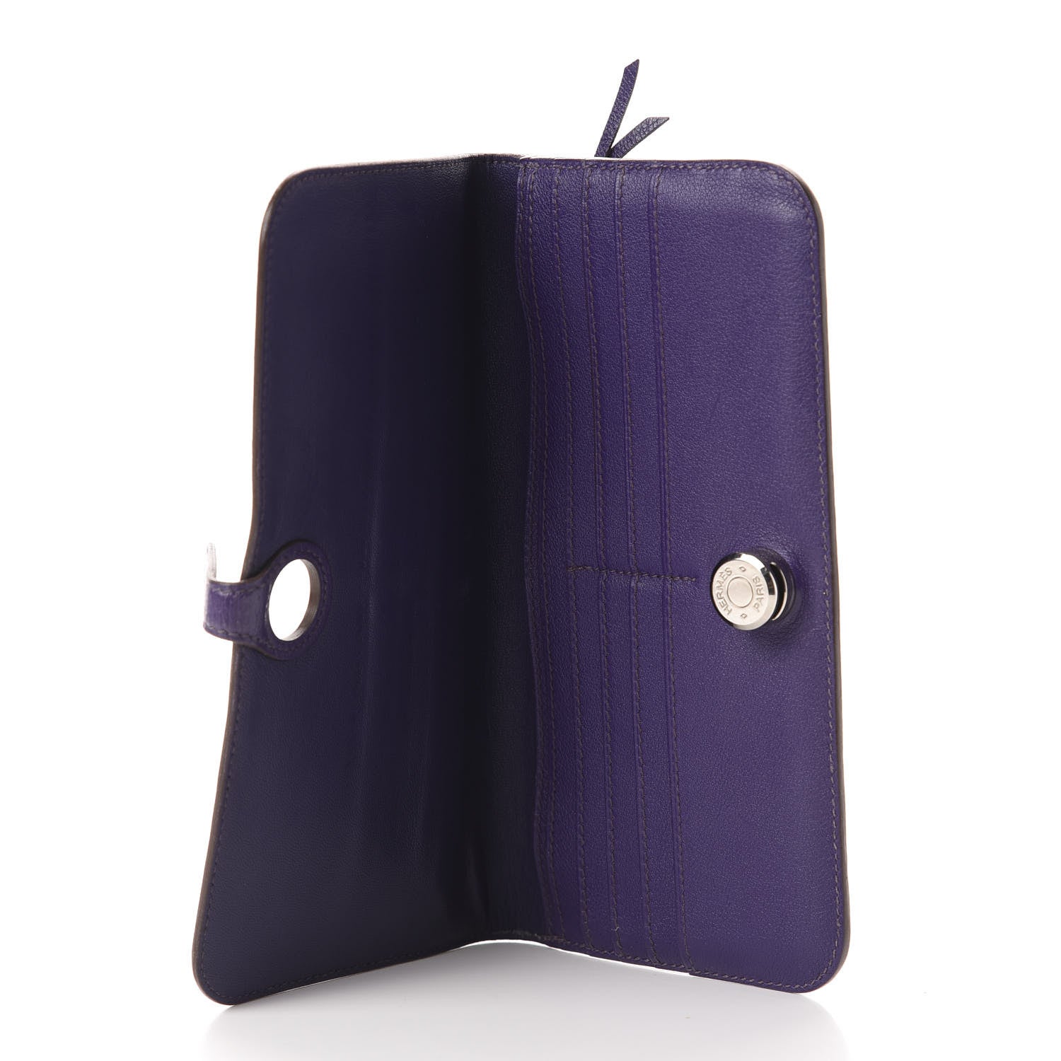 Hermes Swift Dogon Wallet Iris 5 of 6