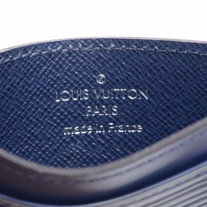 Louis Vuitton Epi Card Holder Indigo 5 of 6