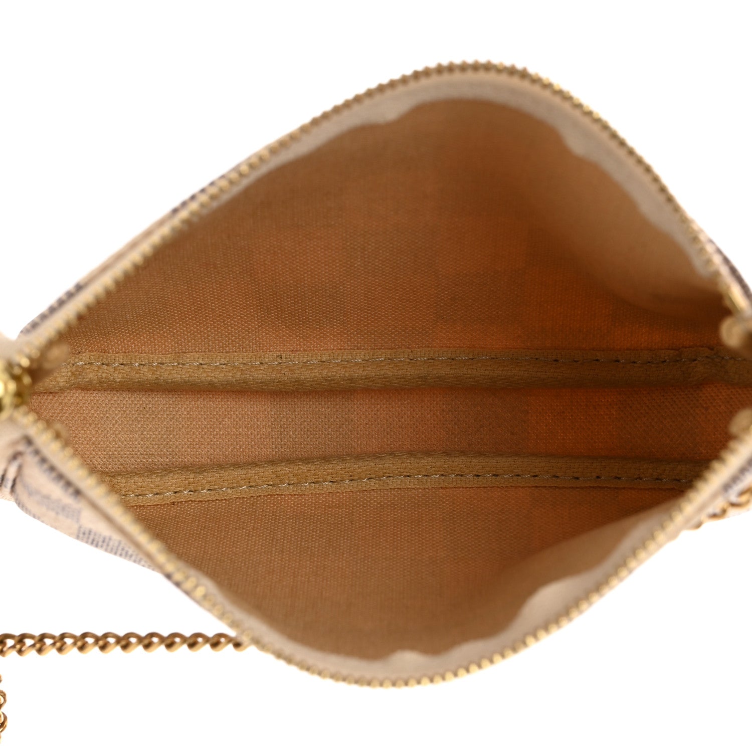 Louis Vuitton LOUIS VUITTON Damier Azur Mini Pochette Accessories 4 of 6