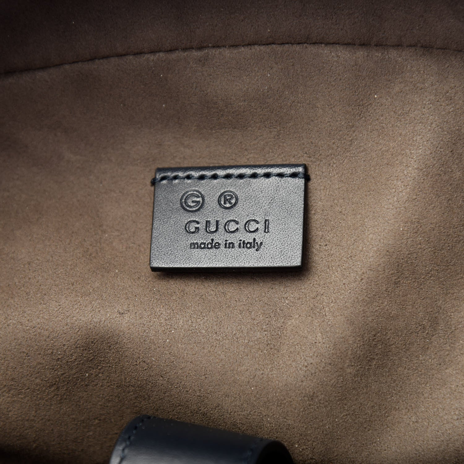 Gucci GG Supreme Monogram Blooms Medium Day Backpack Beige Blue Navy 7 of 8