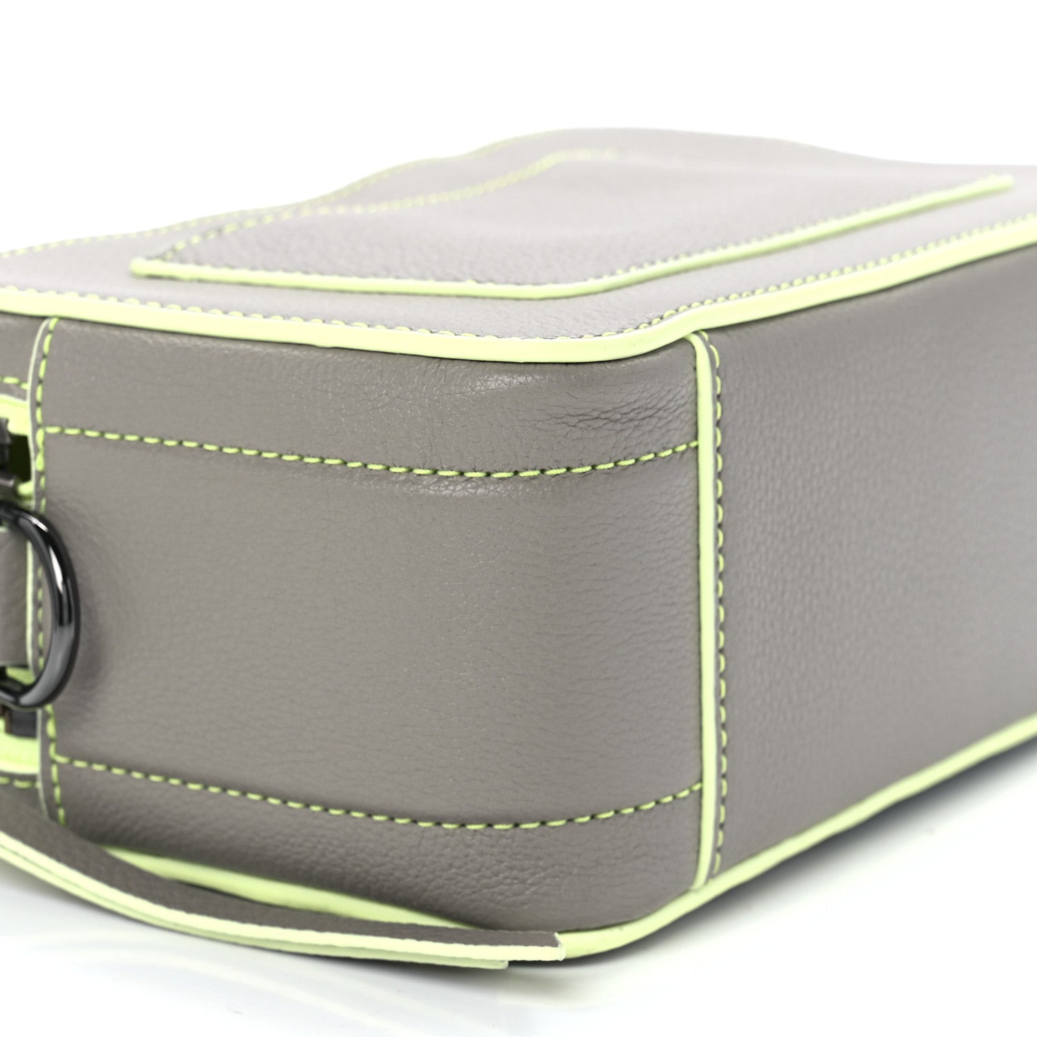 Marc Jacobs Calfskin Quilted The Moto Shot 21 Bag Moon Rock 13 of 14