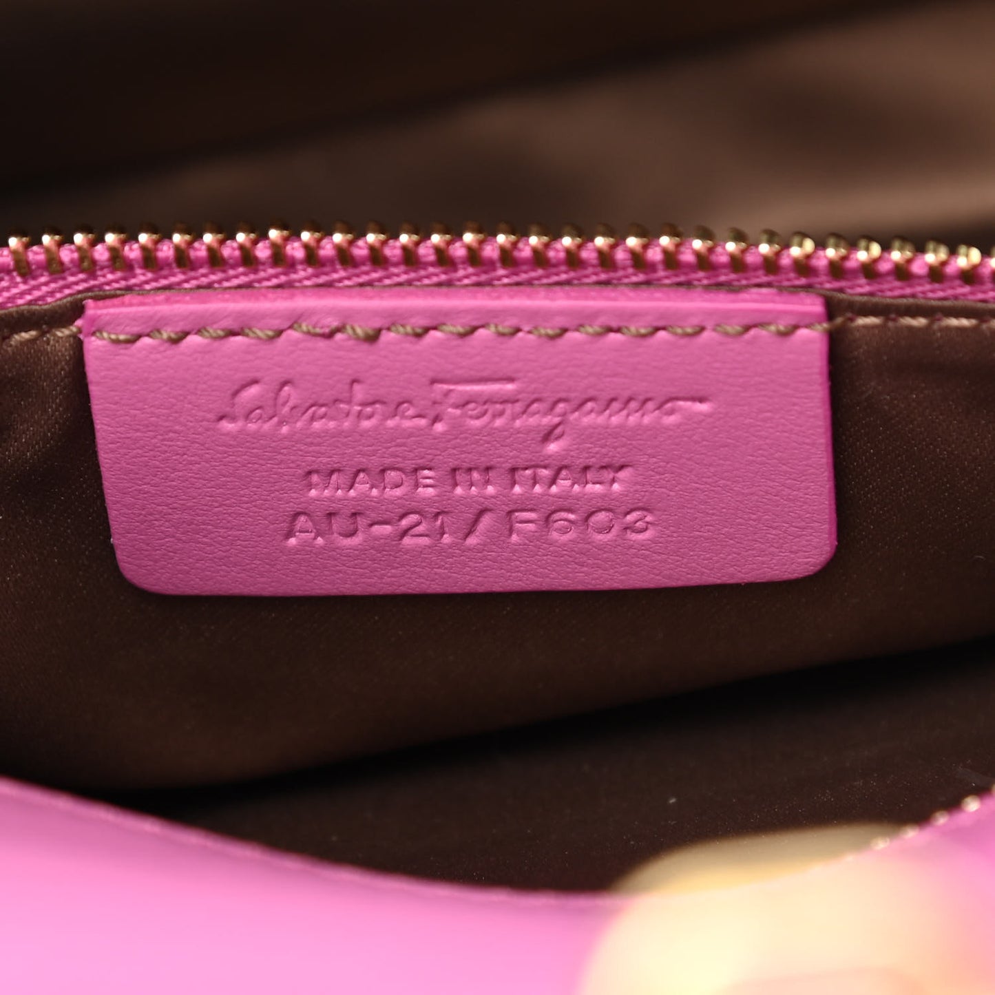 Stitched Calfskin Medium Ginny Shoulder Bag Pink