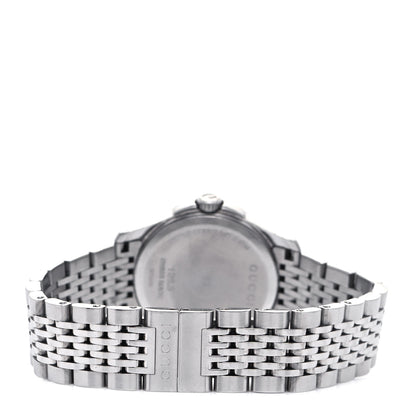 Gucci Stainless Steel Diamond 28mm G-Timeless Quartz Watch Black 3 of 6