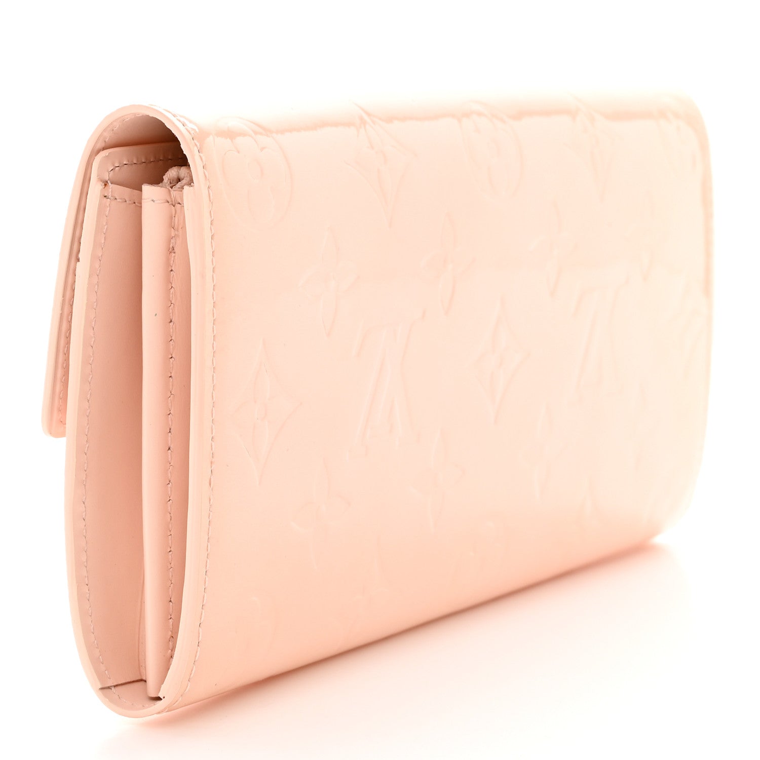 Louis Vuitton Vernis Sarah Wallet Rose Ballerine 3 of 8
