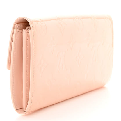 Louis Vuitton Vernis Sarah Wallet Rose Ballerine 3 of 8