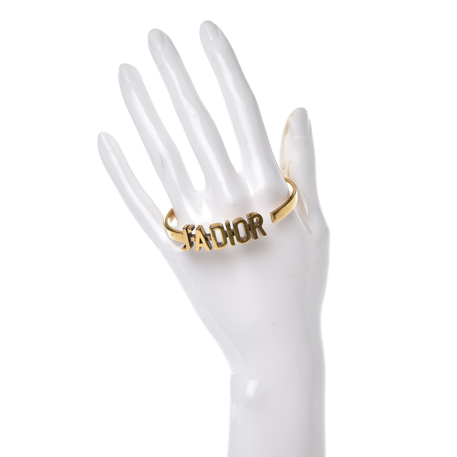 Christian Dior Metal J'Adior Bracelet Cuff Gold 2 of 6